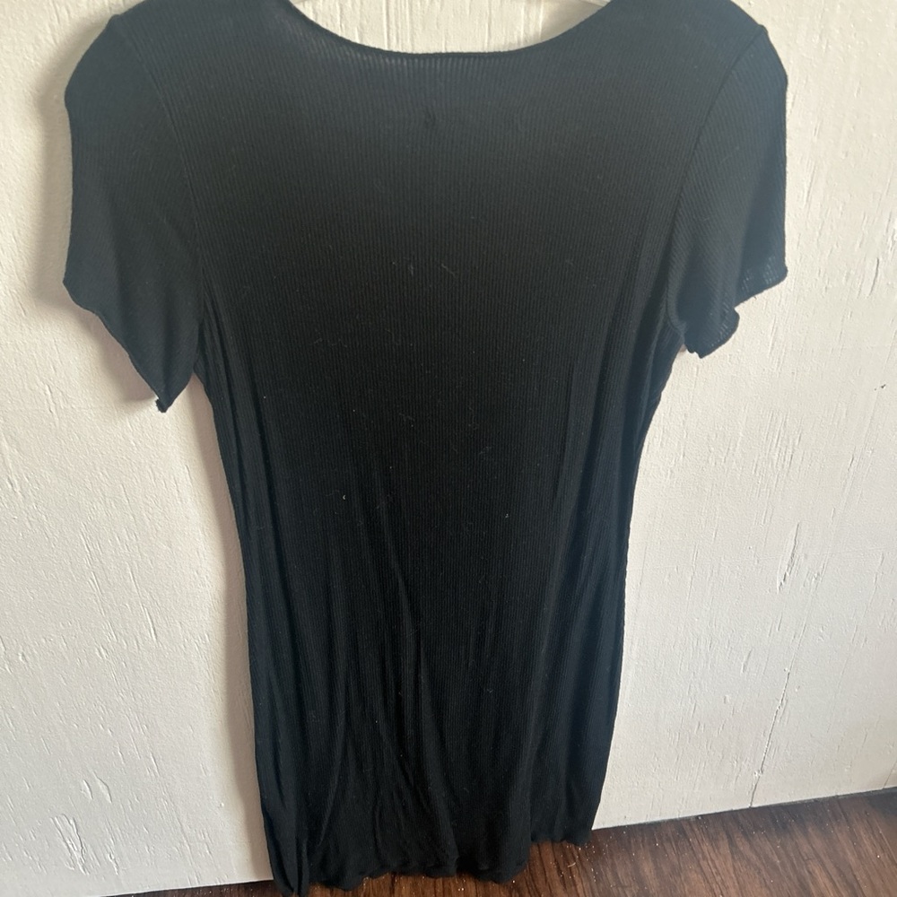 One Size Ribbed Dress - Picture 3 of 3